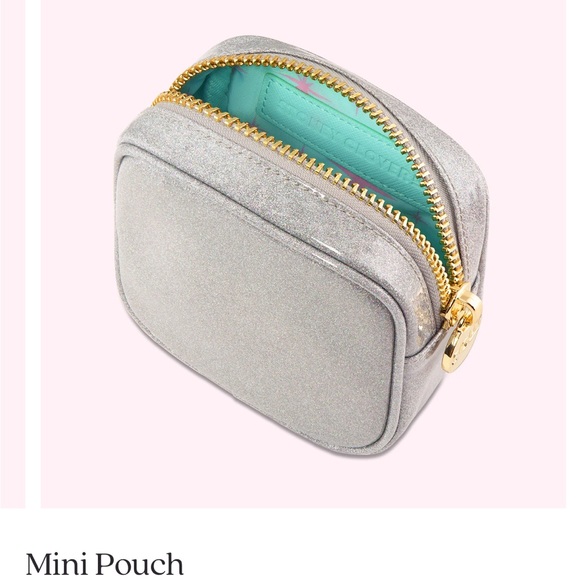 Stoney Clover Lane Cherry On Top Mini Pouch Glitter - Picture 4 of 8